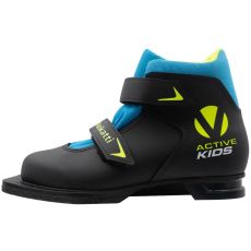 Ботинки для беговых лыж Vuokatti Active Kids черный/синий 36 р.