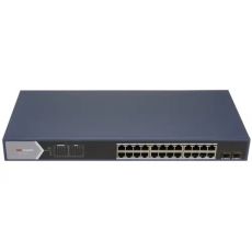 Коммутатор Hikvision DS-3E0526P-E/M 26x1000 Мбит/сек, 100 Мбит/сек, неуправляемый