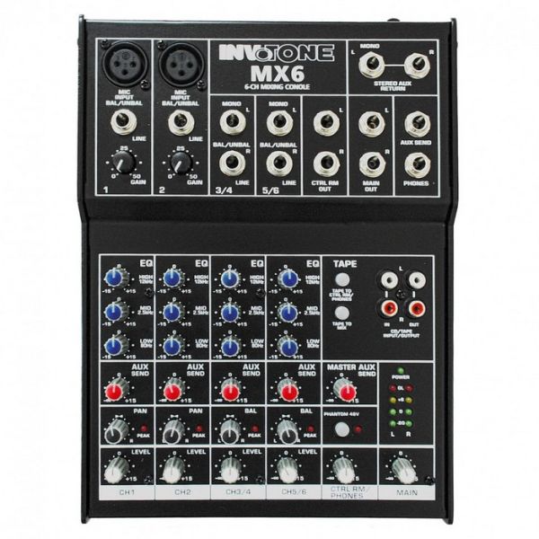 Микшерный пульт Invotone MX6